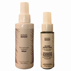 BondiBoost Hair Thickening Therapy Spray and HG Heat Protect Spray Duo